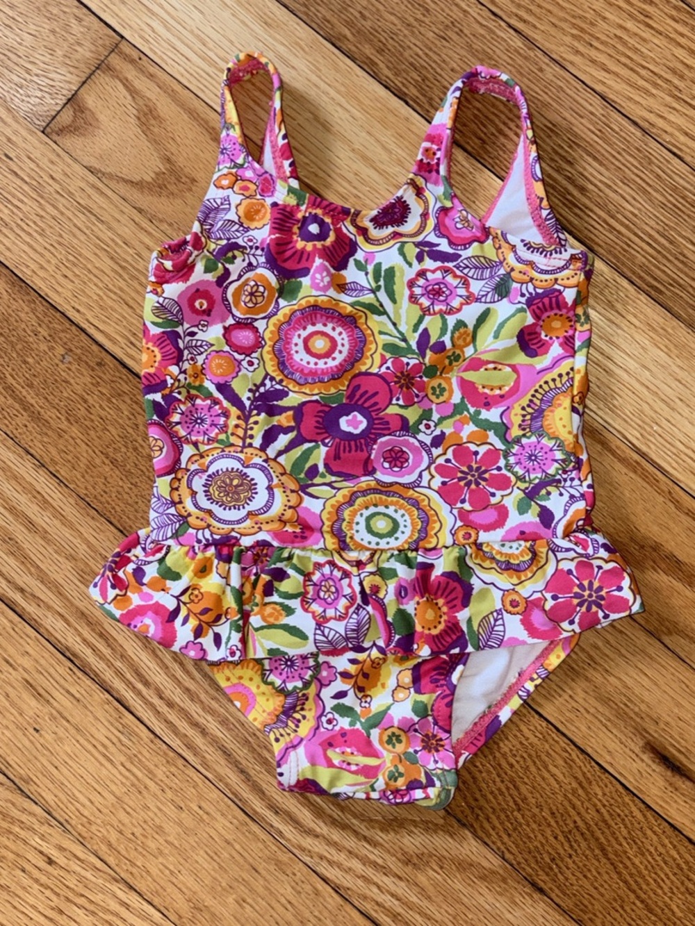 Vera Bradley Baby Floral One-Piece Swimsuit 6-12 Months